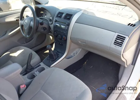 2009 Toyota Corolla из США, поврежденный, VIN 2T1BU40E39C102184